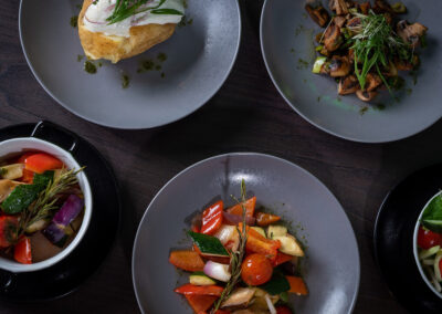 Kulinarische Vielfalt, frisch serviert